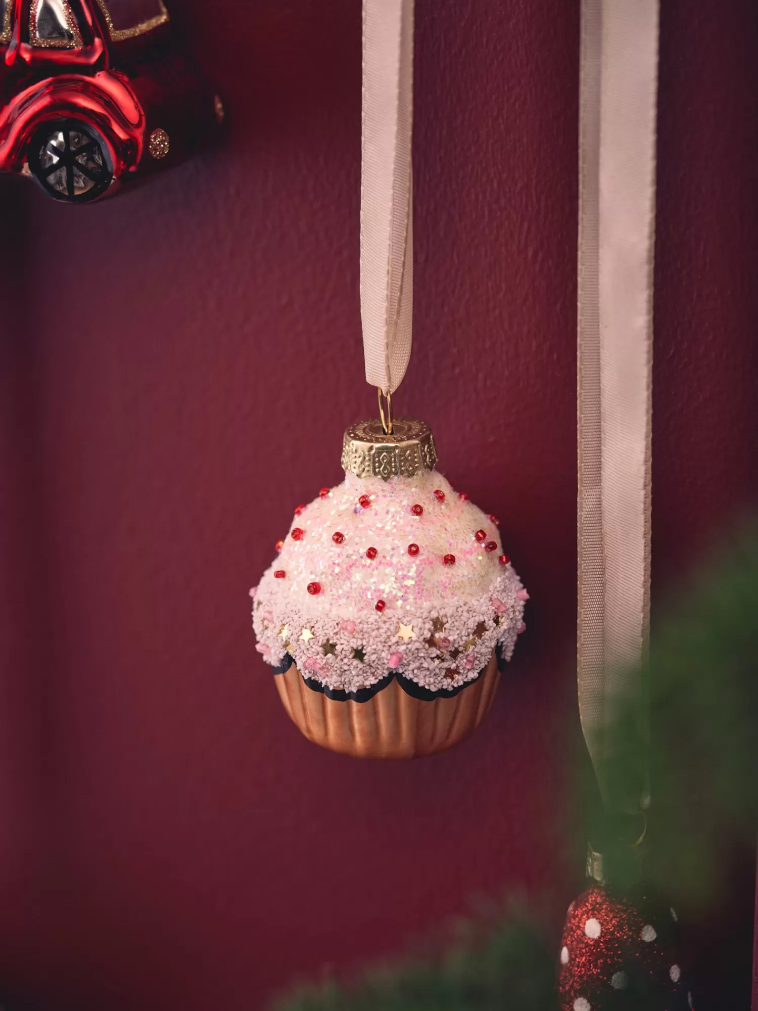 Cupcakeornament*Søstrene Grene Flash Sale