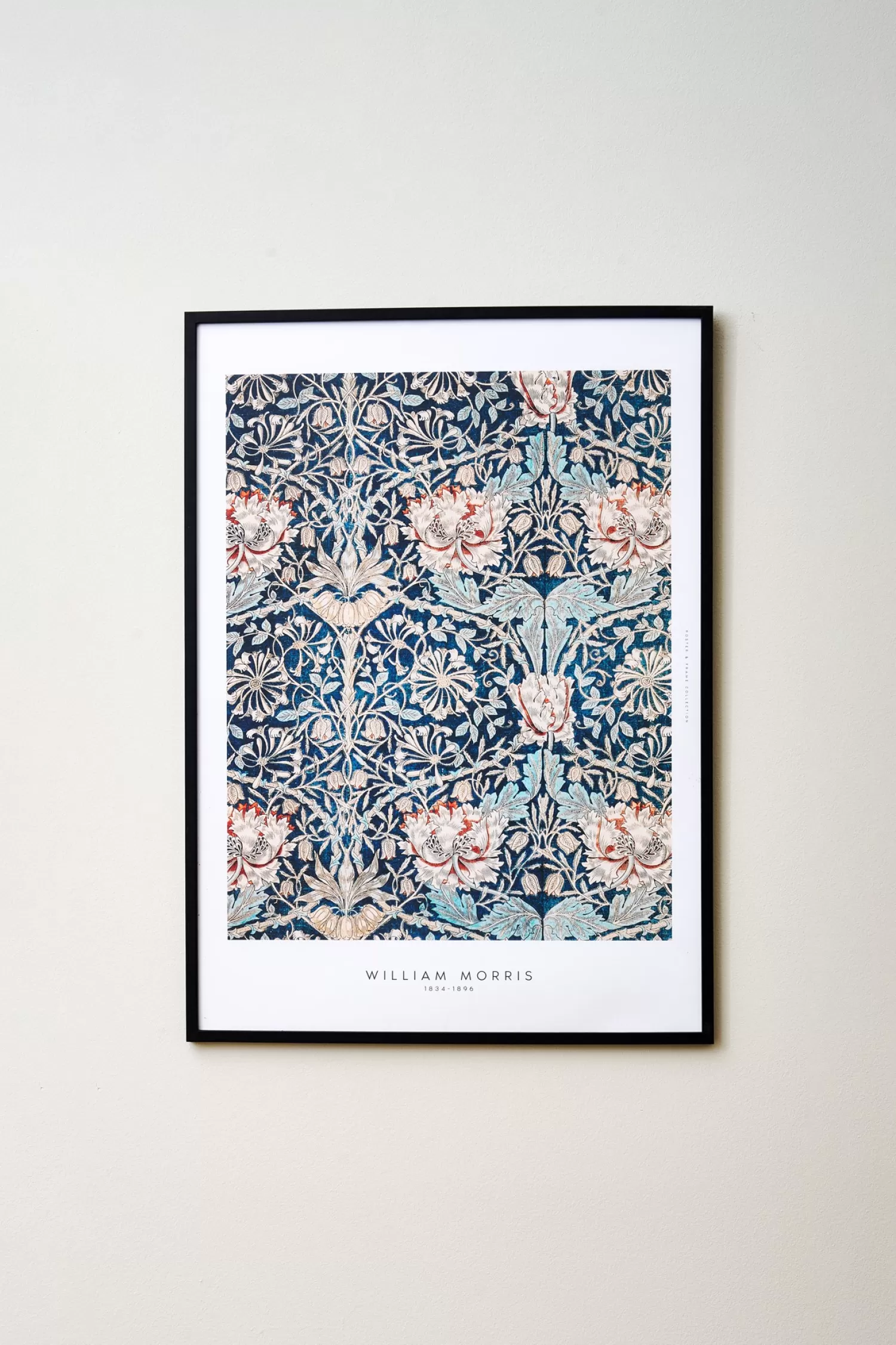 Plakat Blue Flowers 50 X 70 Cm*Søstrene Grene Store