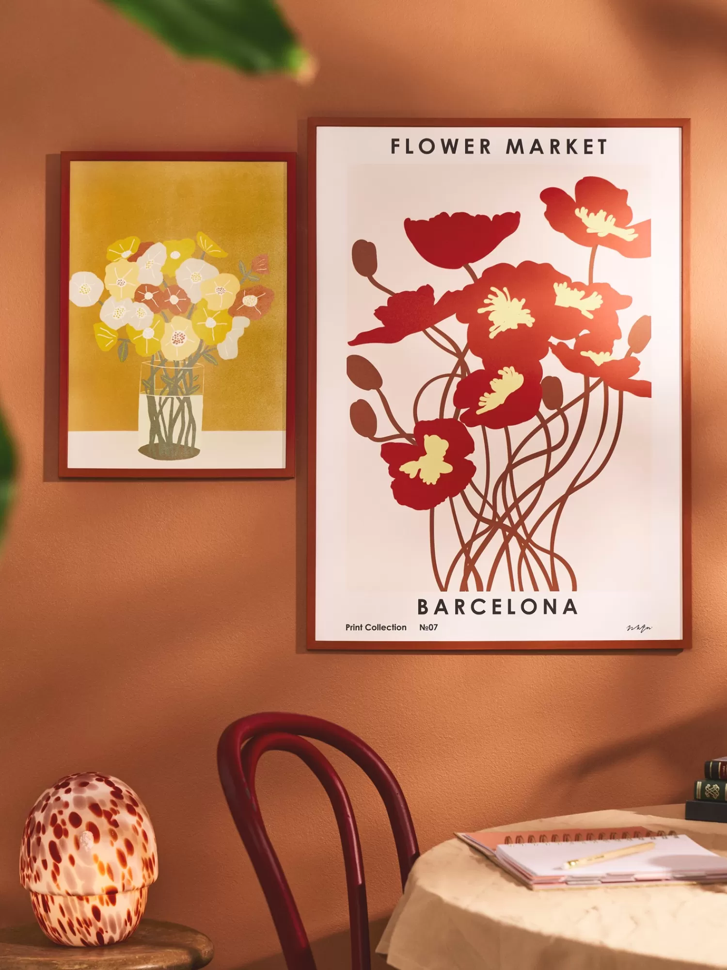 Plakat Flower Market Barcelona 50 X 70 Cm*Søstrene Grene Outlet