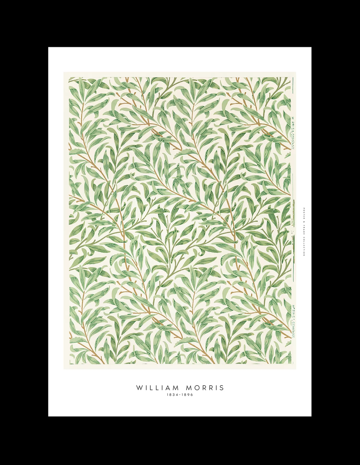 Plakat Green Leaves 50 X 70 Cm*Søstrene Grene Store