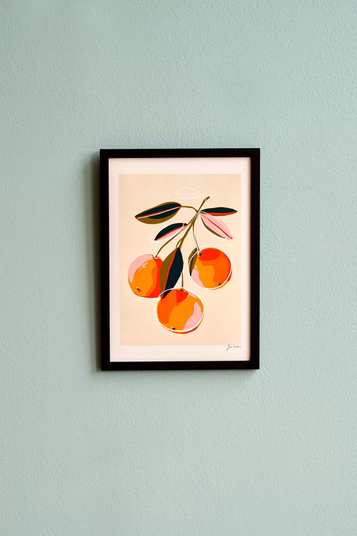 Plakat Oranges A4*Søstrene Grene Clearance