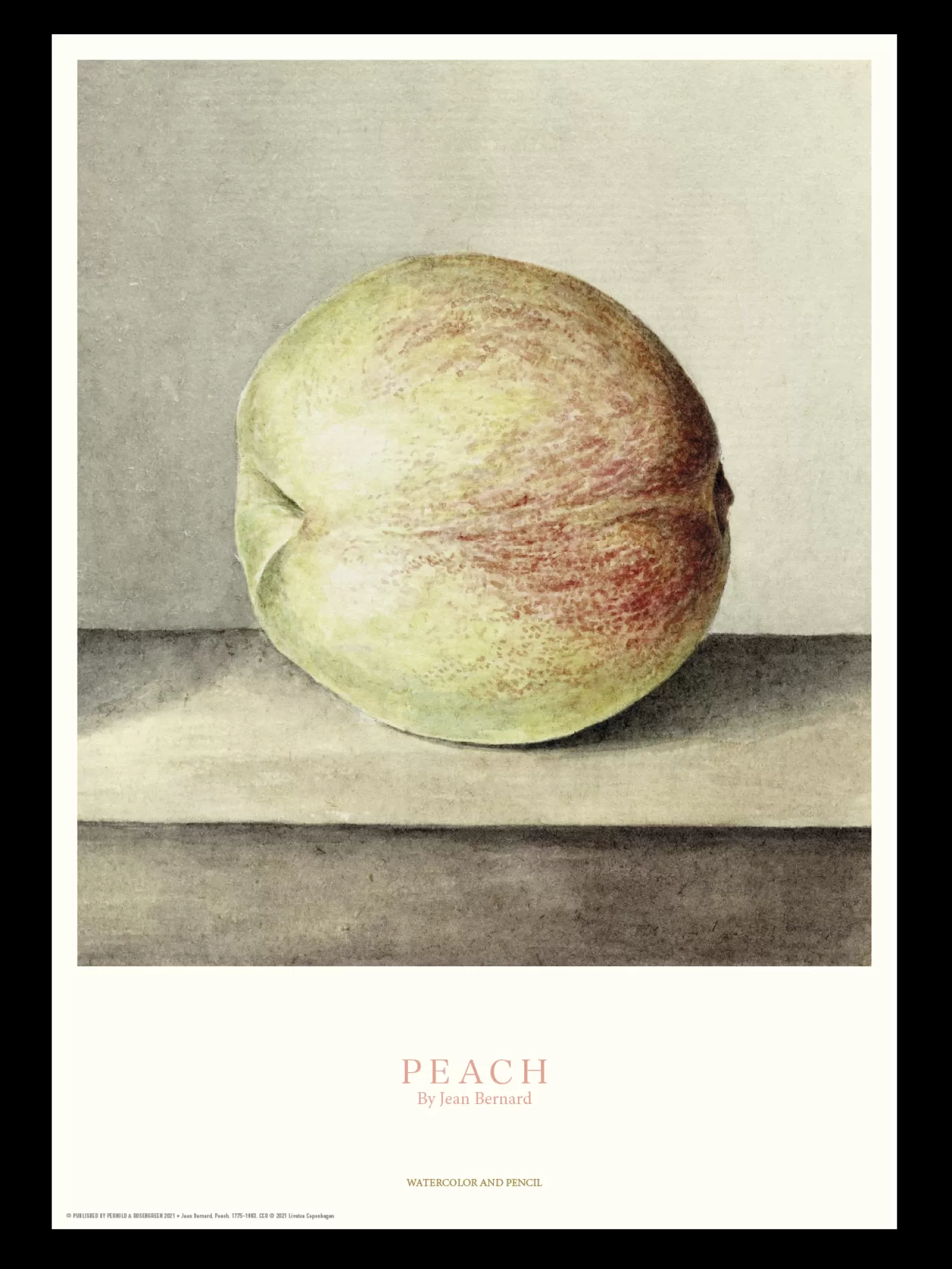 Plakat Peach 40 X 50 Cm*Søstrene Grene Outlet